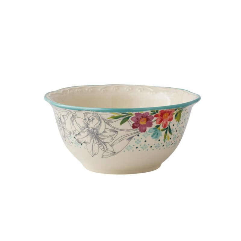 The Pioneer Woman Blooming Bouquet 12-Piece Dinnerware Set - Image 5