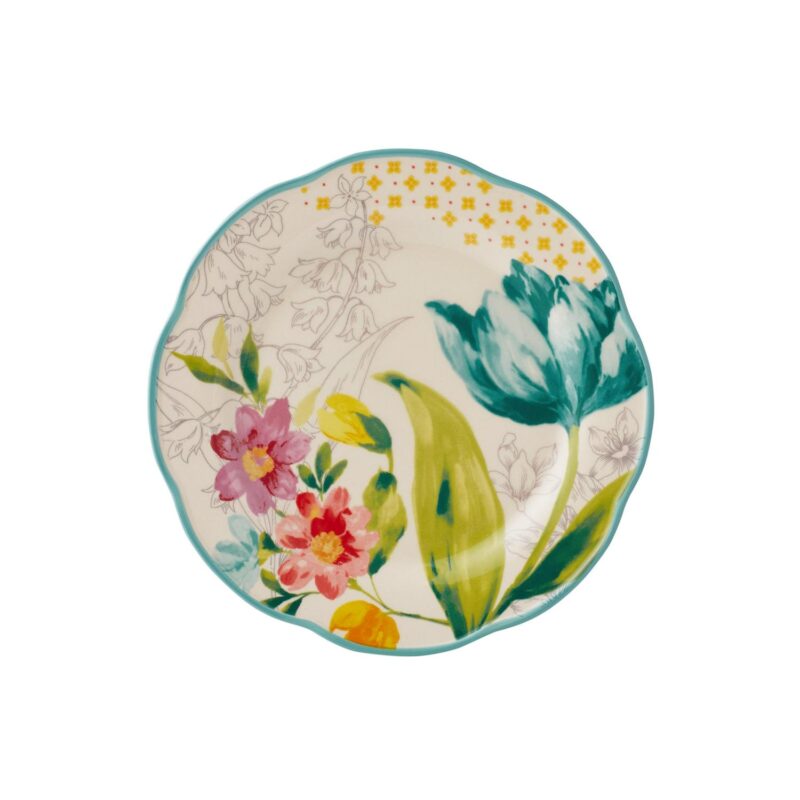 The Pioneer Woman Blooming Bouquet 12-Piece Dinnerware Set - Image 4