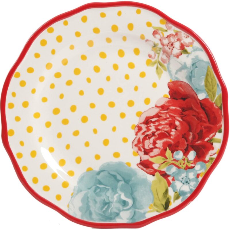 The Pioneer Woman Blossom Jubilee 12-Piece Dinnerware Set - Image 4