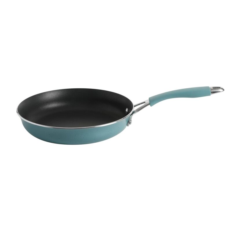 The Pioneer Woman Frontier Speckle 24-Piece Aluminum Cookware Combo Set, Turquoise - Image 7
