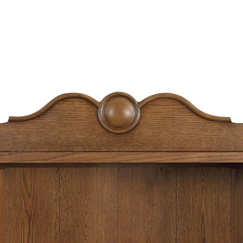 The Pioneer Woman Helen Bookcase Made With Solid Wood Frame, Heirloom Brown - Image 5