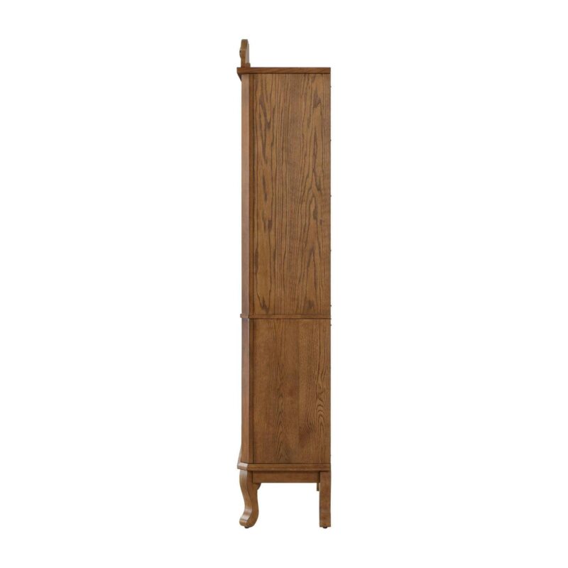 The Pioneer Woman Helen Bookcase Made With Solid Wood Frame, Heirloom Brown - Image 8
