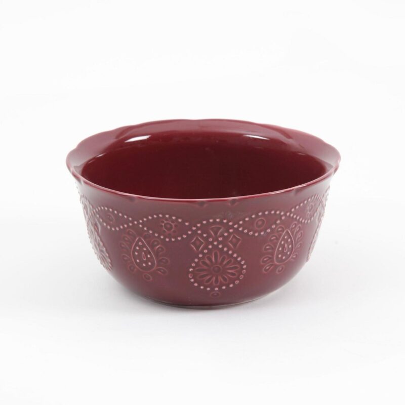 The Pioneer Woman Lace 12-Piece Dinnerware Set, Plum - Image 5