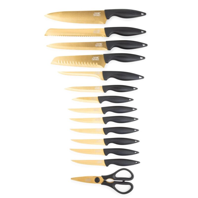 Thyme and Table 15-Piece Knife Block Set - Image 2