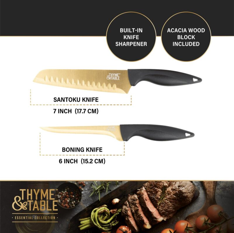 Thyme and Table 15-Piece Knife Block Set - Image 6