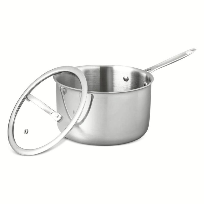 Thyme and Table 16-Piece Tri-Ply Non-Stick Etch-Tech Cookware and Utensil Set - Image 5