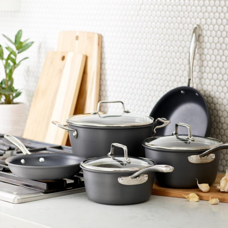 Tramontina Gourmet 8 Pc Hard Anodized Aluminum Nonstick Cookware Set - Image 11