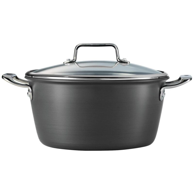 Tramontina Gourmet 8 Pc Hard Anodized Aluminum Nonstick Cookware Set - Image 3