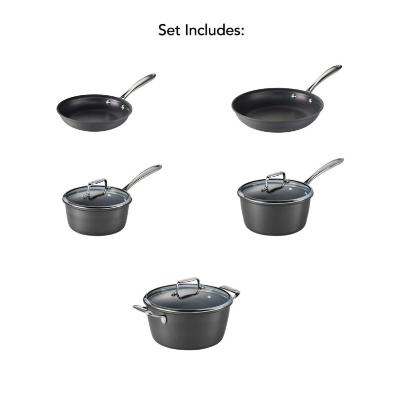 Tramontina Gourmet 8 Pc Hard Anodized Aluminum Nonstick Cookware Set - Image 12