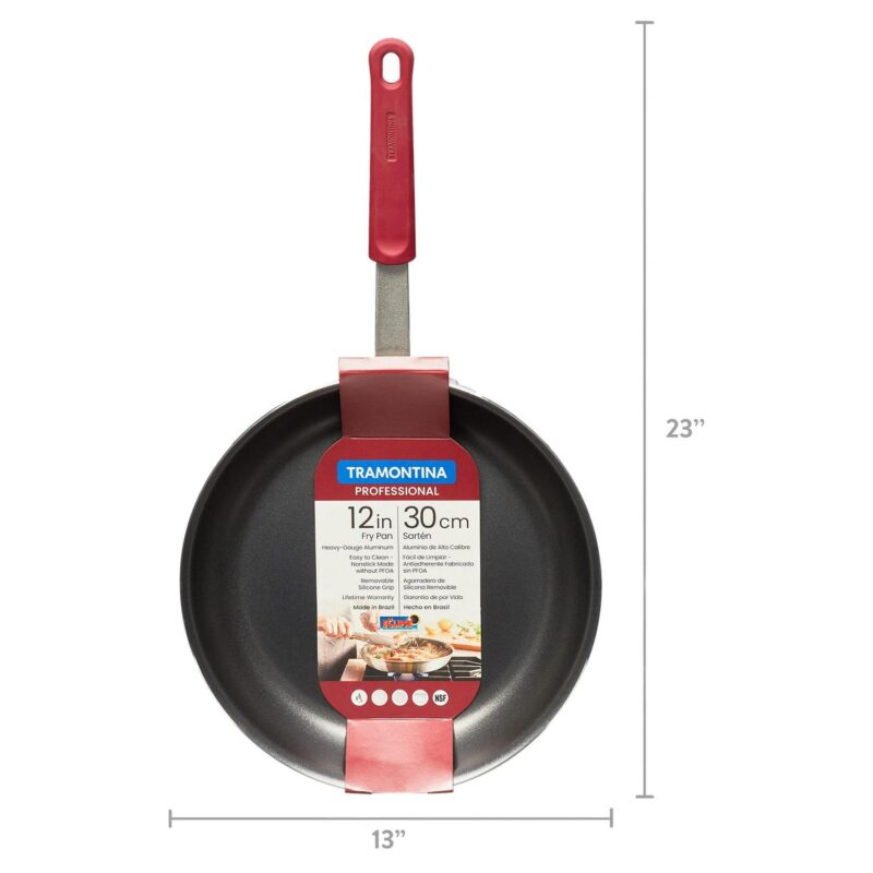 Tramontina Professional Aluminum 12  Non-Stick Fry Pan - Image 9