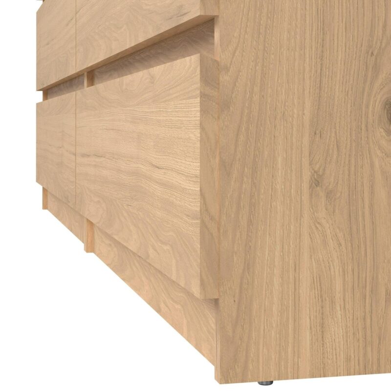 Tvilum Scottsdale 6 Drawer Double Dresser for Adults, Jackson Hickory - Image 7
