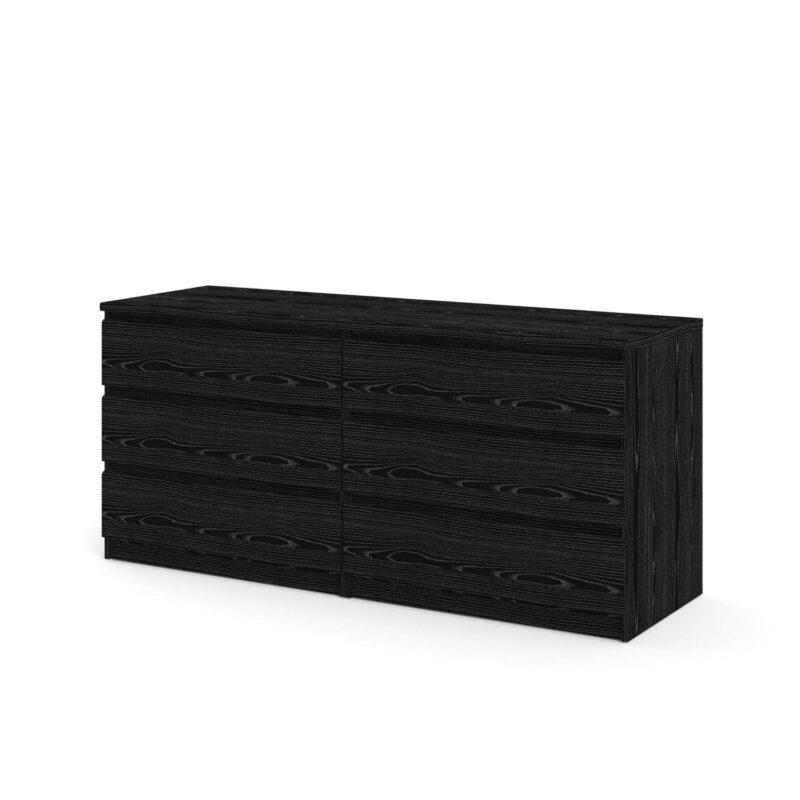 Tvilum Scottsdale 6 Drawer Double Dresser for Adults, Black - Image 14