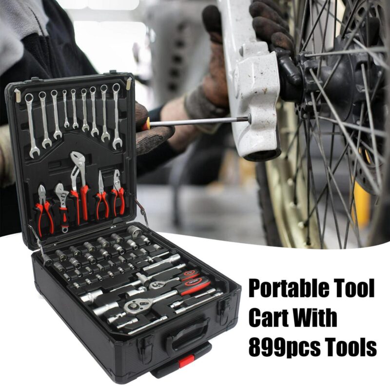 UBesGoo 899 Pcs Tool Set, Household Repair Hand Tool Kit, Mechanics Tool Kit