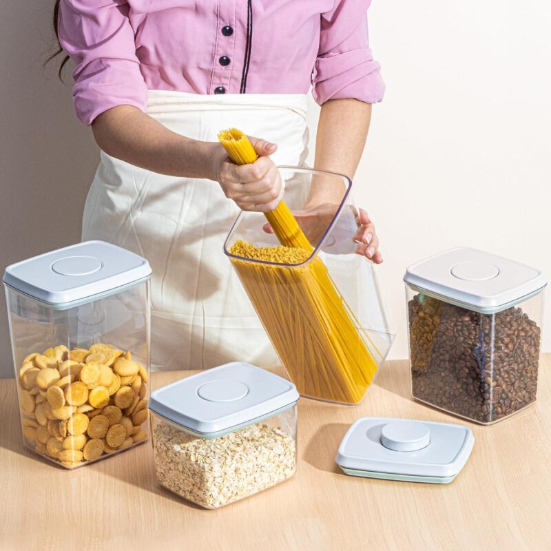 Uamector Pop Container Sets, 8-Piece Airtight Food Storage Containers - Image 5
