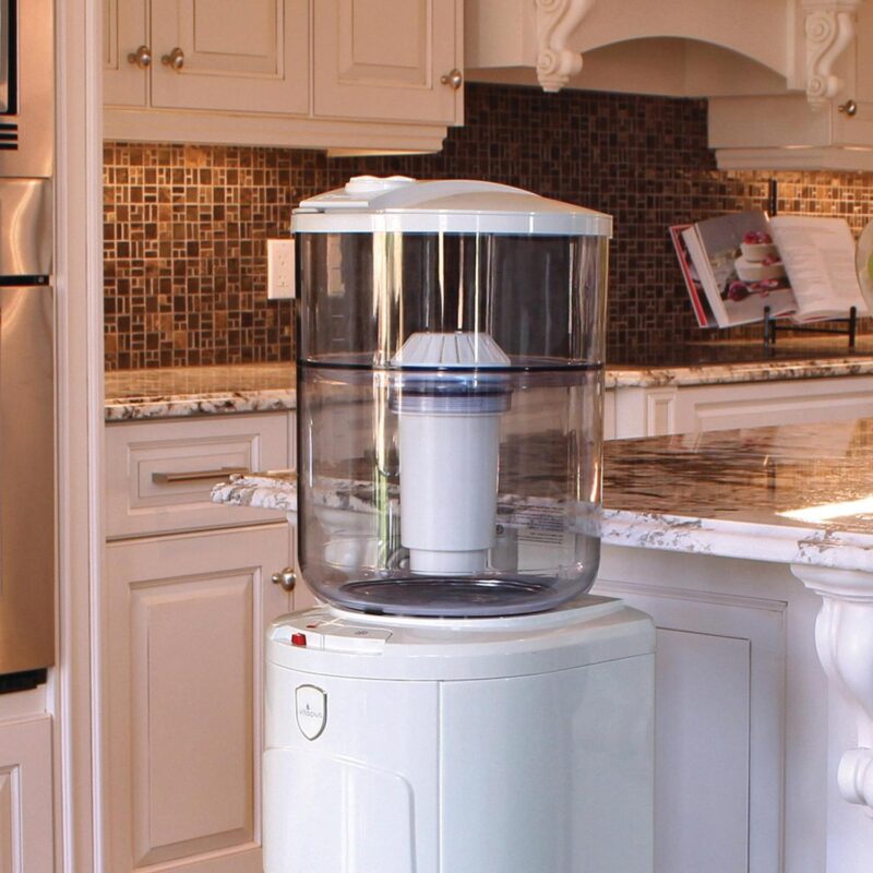 VitapurA Water Filtration Bottle System for Top-Load Water Dispensers, White - Image 3