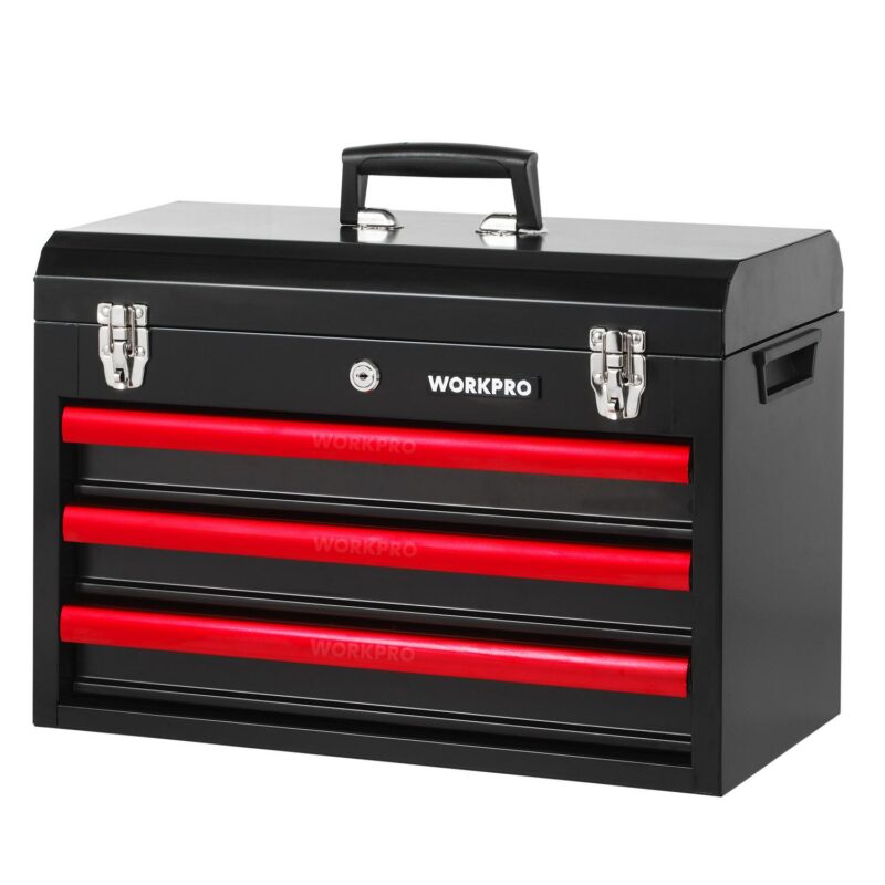 WORKPRO 408-Piece Auto Repair Tool Set,Mechanics Tool Set,General Household Home Repair Tool Kit with 3-Drawer Heavy Duty Metal Box,Hand Tool Kit - Image 10