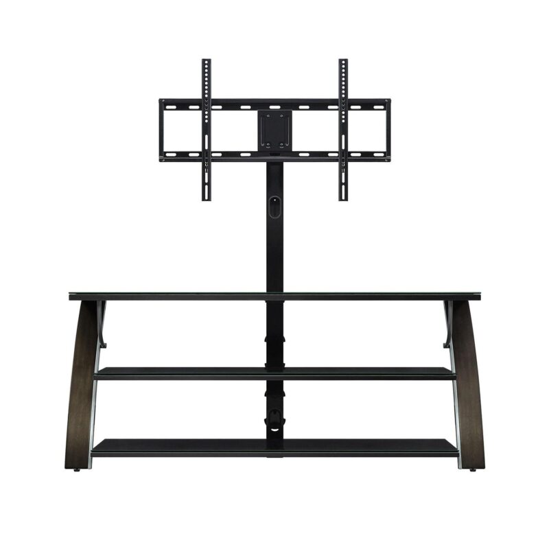 Whalen Payton 3-in-1 Flat Panel TV Stand for TVs up to 65 , Charcoal - Image 5