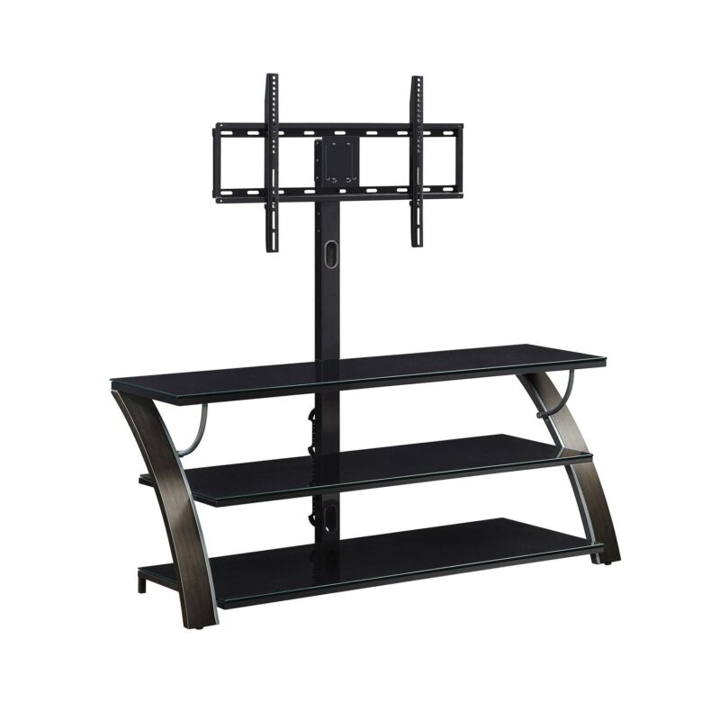 Whalen Payton 3-in-1 Flat Panel TV Stand for TVs up to 65 , Charcoal - Image 6