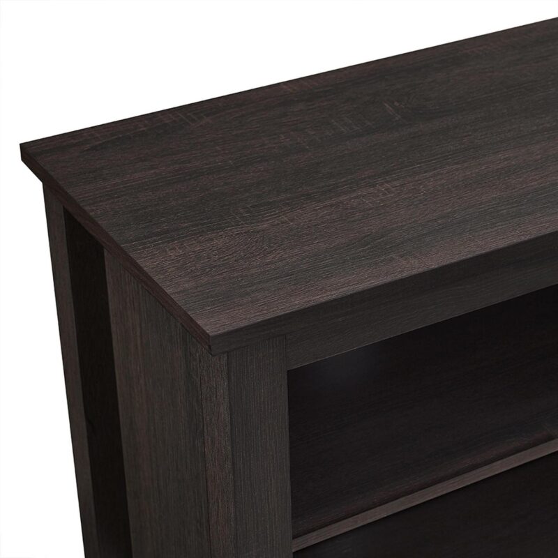 Woven Paths Open Storage TV Stand for TVs up to 80 , Espresso - Image 17