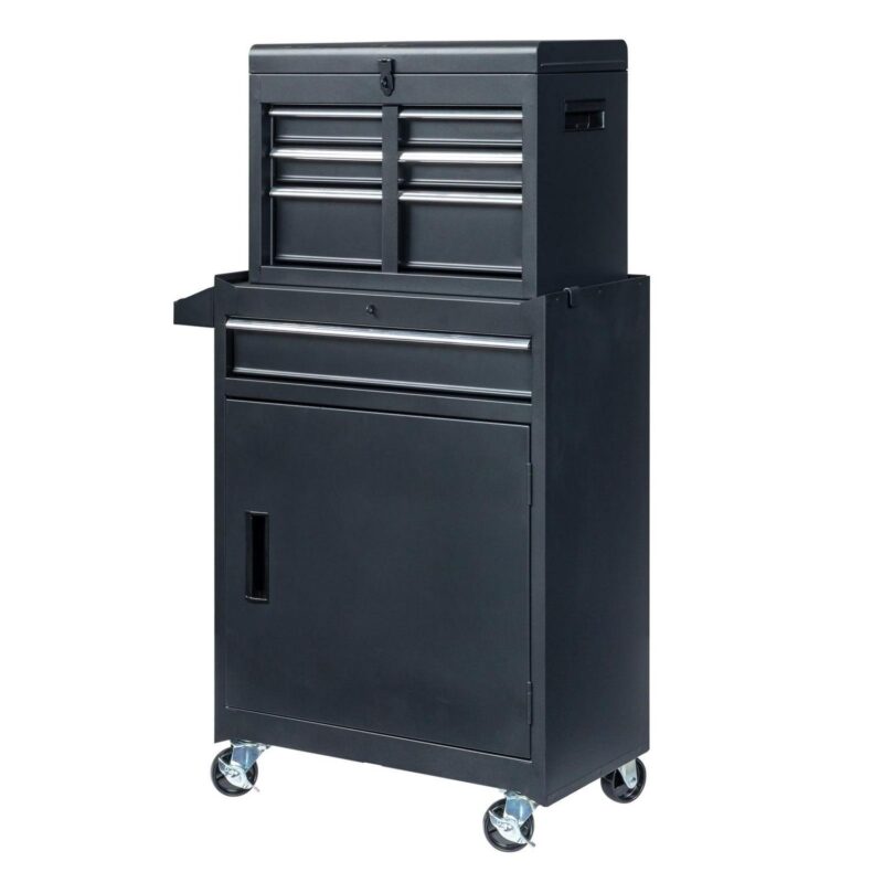 Zimtown Rolling Tool Chest, 4-Drawer Tool Box Organizer, Tool Storage Cabinet - Image 6