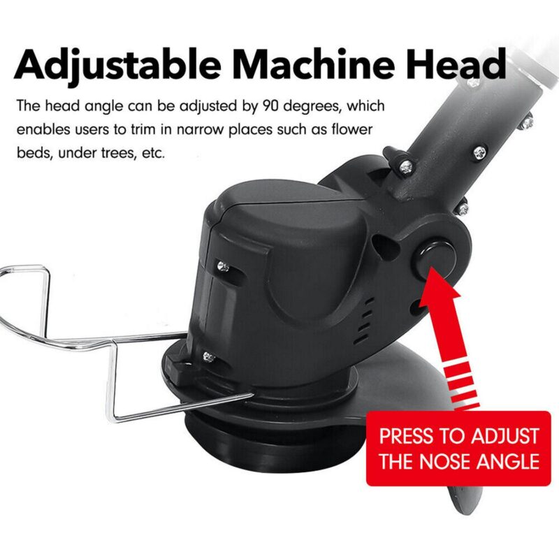 12V24V Electric Weed Eater Lawn Edger Cordless Grass String Trimmer Cutter Tool - Image 7