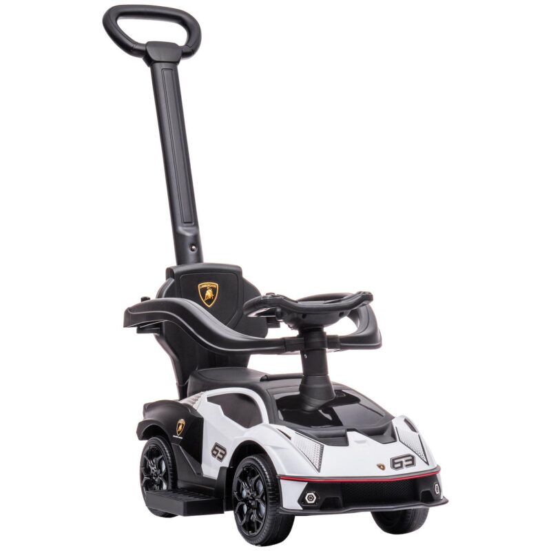 2 In 1 Ride On Push Car Essenza Scv12 Licensed Toddler Sliding Car Manual Orange - Image 6