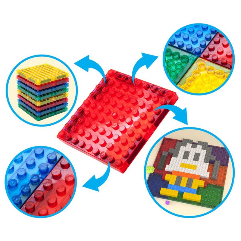 333pc Magnet Tile + Brick Blocks Compatibility Building Set - Image 3