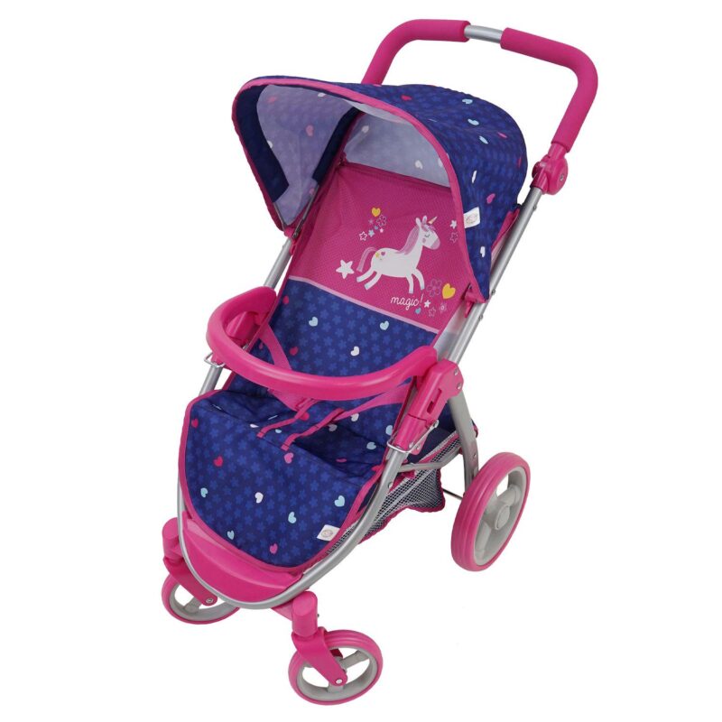 509 Crew Unicorn 2-in-1 Doll Converting Car Seat and Stroller Travel System - Image 7