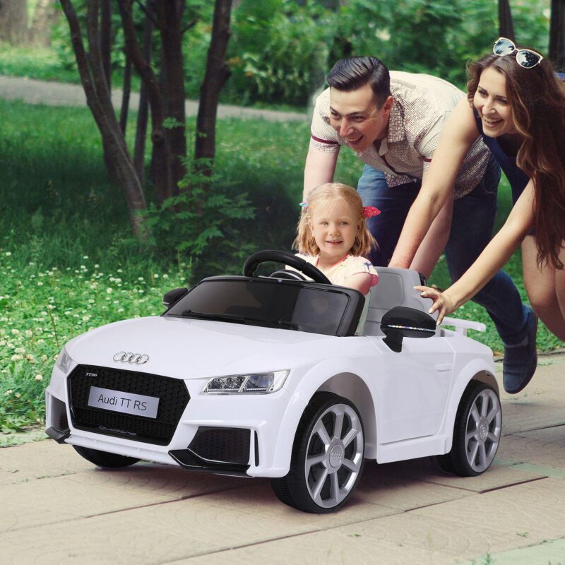 6v Audi Tt Rs Kid Electric Sports Car Ride On Vehicle Remote Control, Yellow - Image 2