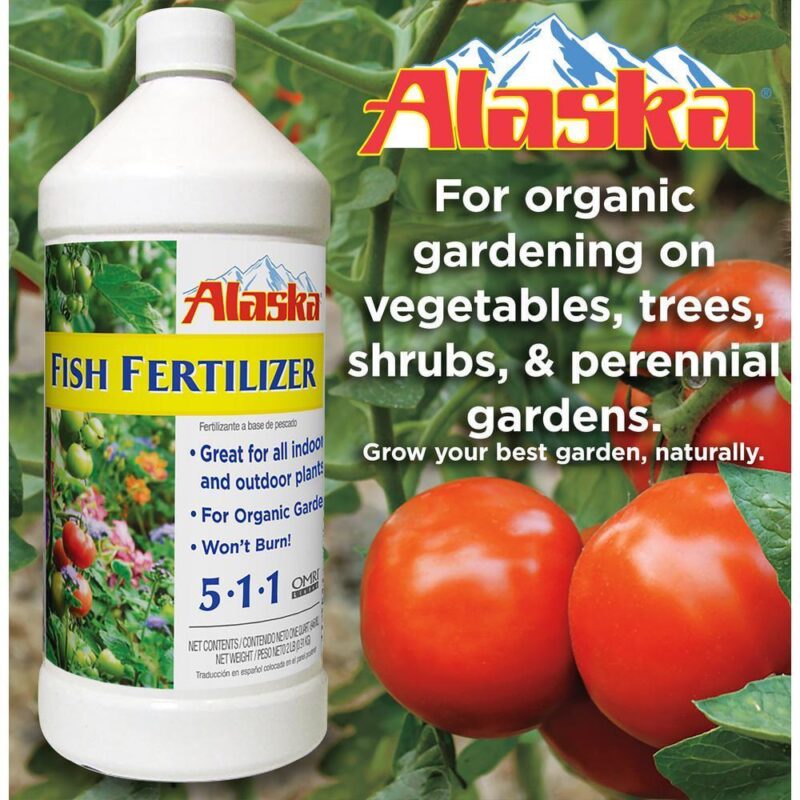 Alaska Fish Emulsion Fertilizer 5-1-1, 5-Gallon - Image 9
