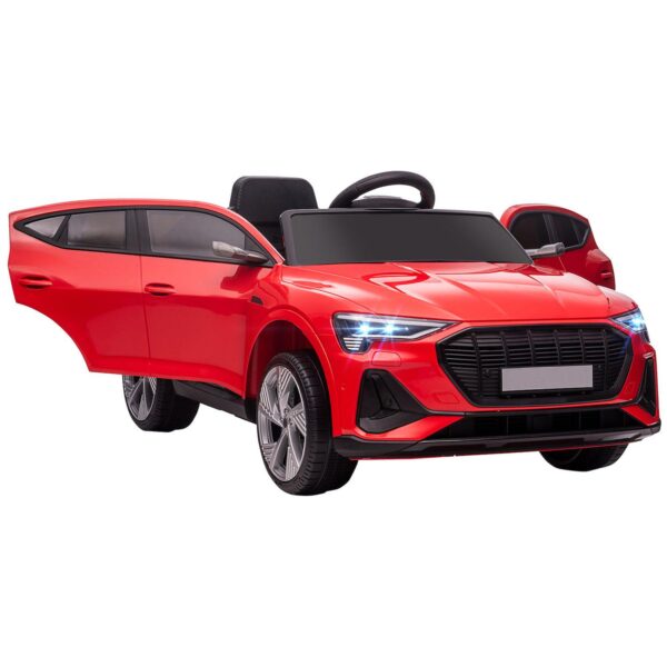 Aosom 12v Kids Electric Ride On Car, Licensed Audi E-tron With Seat, Remote