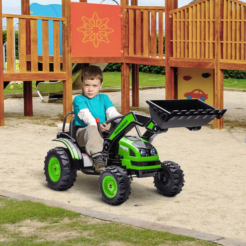 Aosom 6v Kids Electric Construction Vehicle With Adjustable Bucket - Image 3