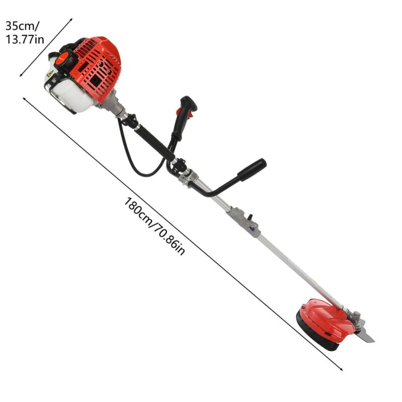 Aqyh 52cc Weed Wacker Gas Powered, 2 in 1 String Trimmer/Edger with Brush Cutter, Extension Rod Included - Image 2