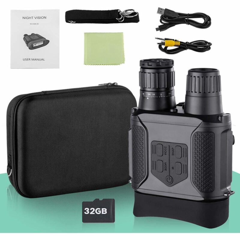 BEBANG 7X31 Night Vision Binoculars, HD Digital Infrared Night Vision Goggles, 1.67lb, 1300ft/400mm Night Vision and Day Range - Image 3