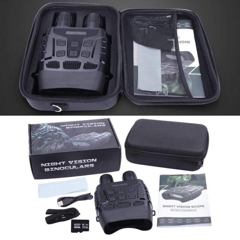 BEBANG Night Vision Binoculars, Infrared Night Vision Goggles with HD Video and Photo Modes, 32GB Card, Viewing from 984ft/300m - Image 5