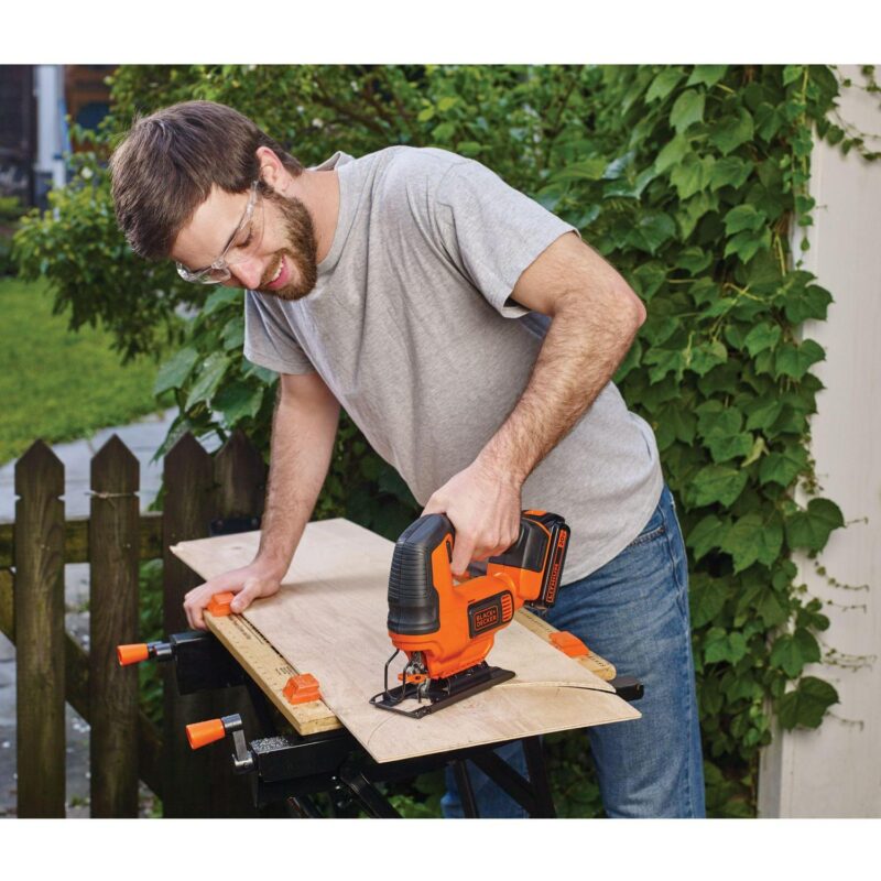 BLACK+DECKER 20V Max Jigsaw with Battery and Charger, Model BDCJS20C - Image 6