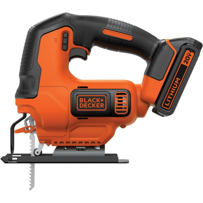 BLACK+DECKER 20V Max Jigsaw with Battery and Charger, Model BDCJS20C - Image 2