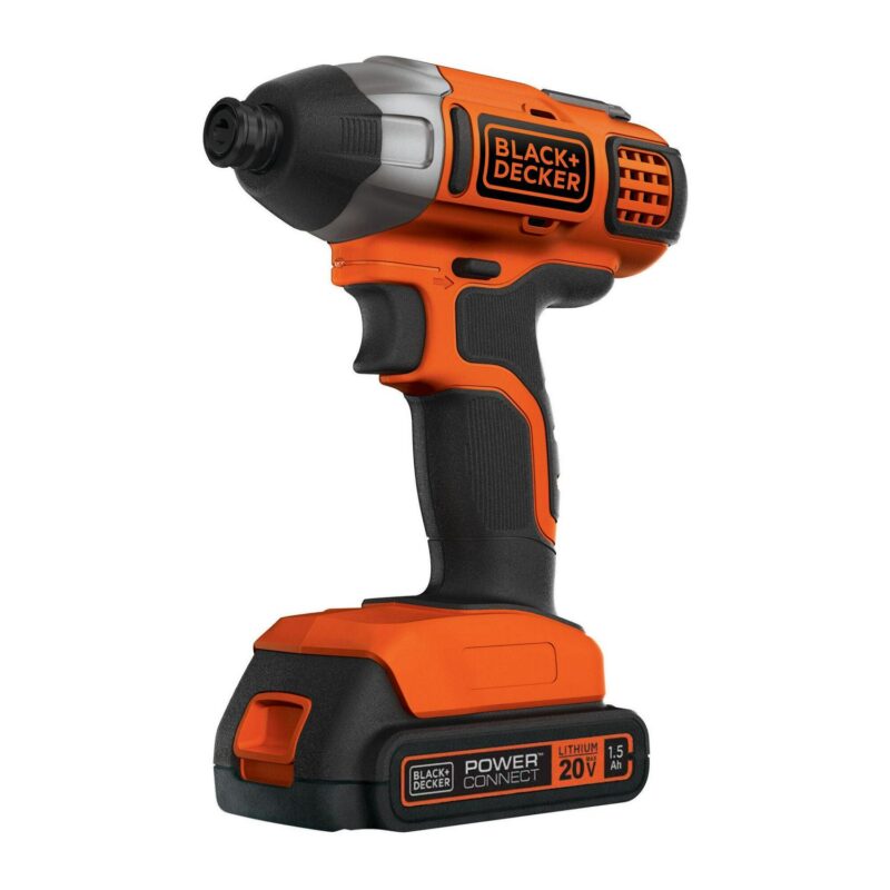 BLACK+DECKER 20-Volt MAX* Lithium-Ion Cordless Impact Driver, BDCI20C - Image 15