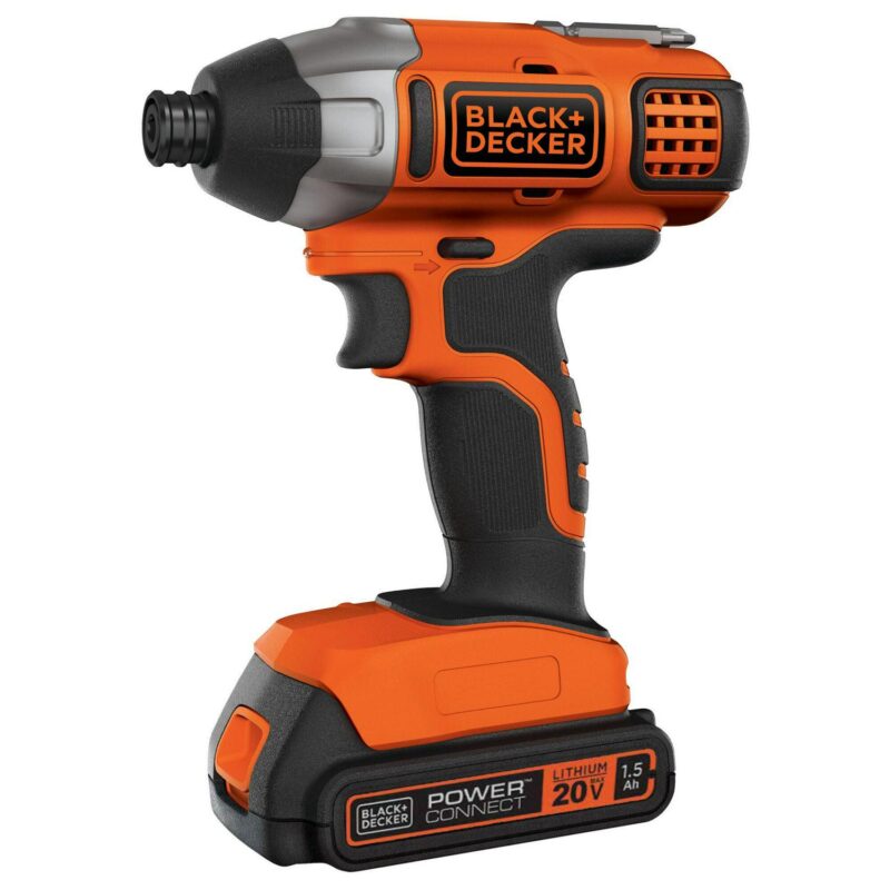 BLACK+DECKER 20-Volt MAX* Lithium-Ion Cordless Impact Driver, BDCI20C - Image 16