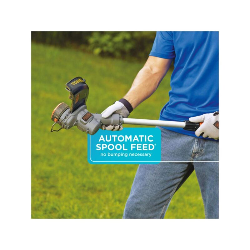 BLACK+DECKER 20-Volt Max* Lithium 12  String Trimmer and Edger with 2-Amp - Image 8