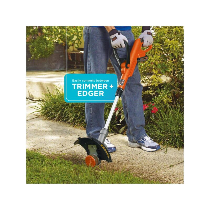 BLACK+DECKER 20-Volt Max* Lithium 12  String Trimmer and Edger with 2-Amp - Image 6