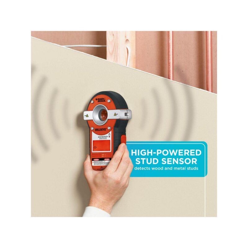 BLACK+DECKER BullsEye Auto-Leveling Laser with Stud Sensor, BDL190S - Image 7