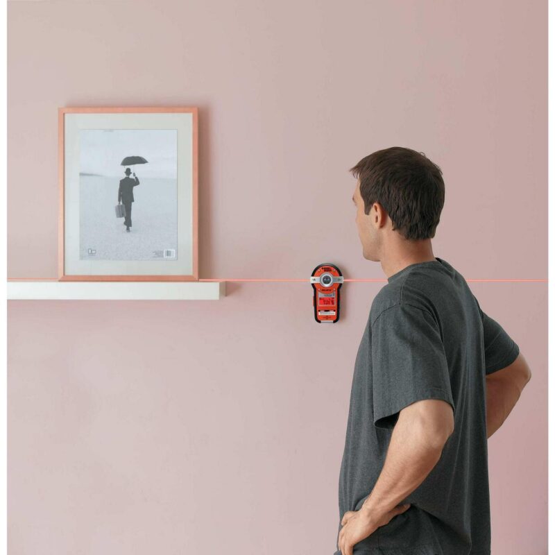 BLACK+DECKER BullsEye Auto-Leveling Laser with Stud Sensor, BDL190S - Image 17