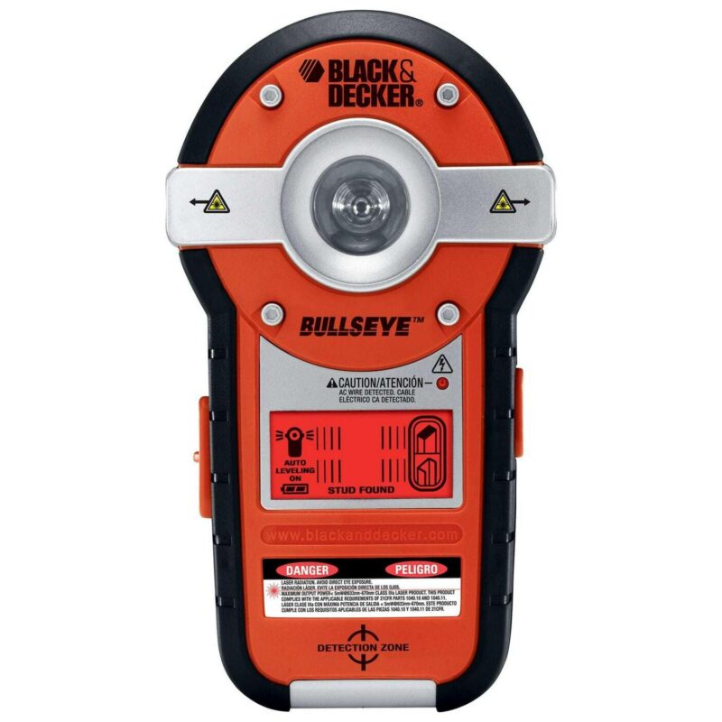 BLACK+DECKER BullsEye Auto-Leveling Laser with Stud Sensor, BDL190S - Image 2