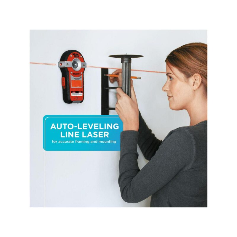 BLACK+DECKER BullsEye Auto-Leveling Laser with Stud Sensor, BDL190S - Image 5