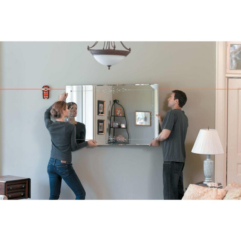 BLACK+DECKER BullsEye Auto-Leveling Laser with Stud Sensor, BDL190S - Image 12