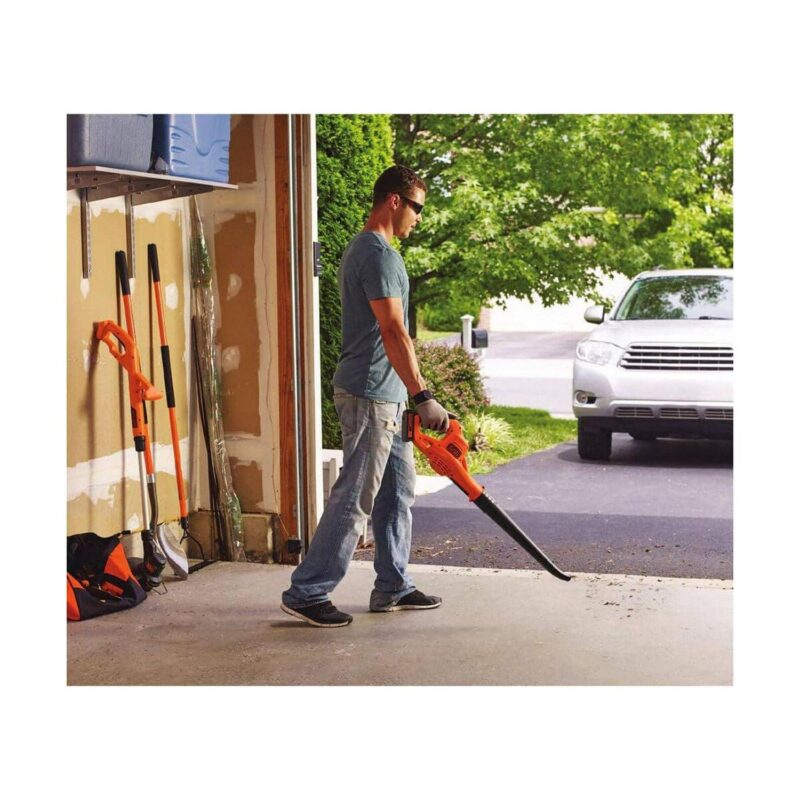BLACK+DECKER Lithium-Ion Cordless String Trimmer and Leaf Blower Combo Kit, Lightweight and Quiet, LCC221 - Image 6