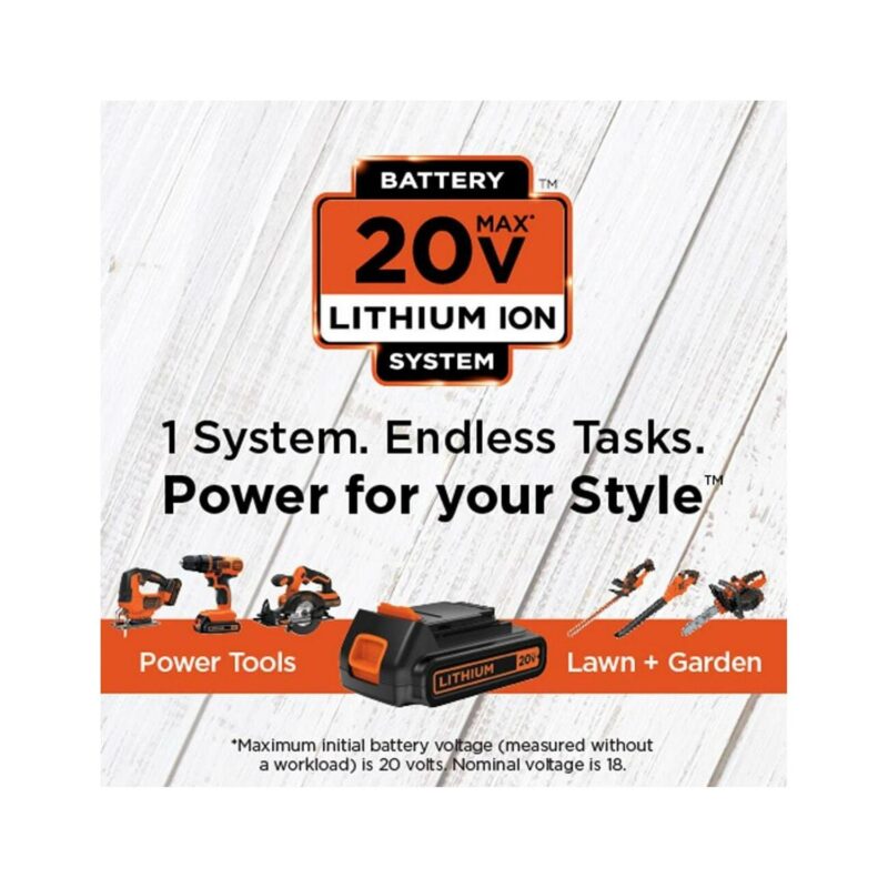 BLACK+DECKERa c BDCDMT120C 20V MAX* MATRIXa c Lithium Cordless Drill - Image 2