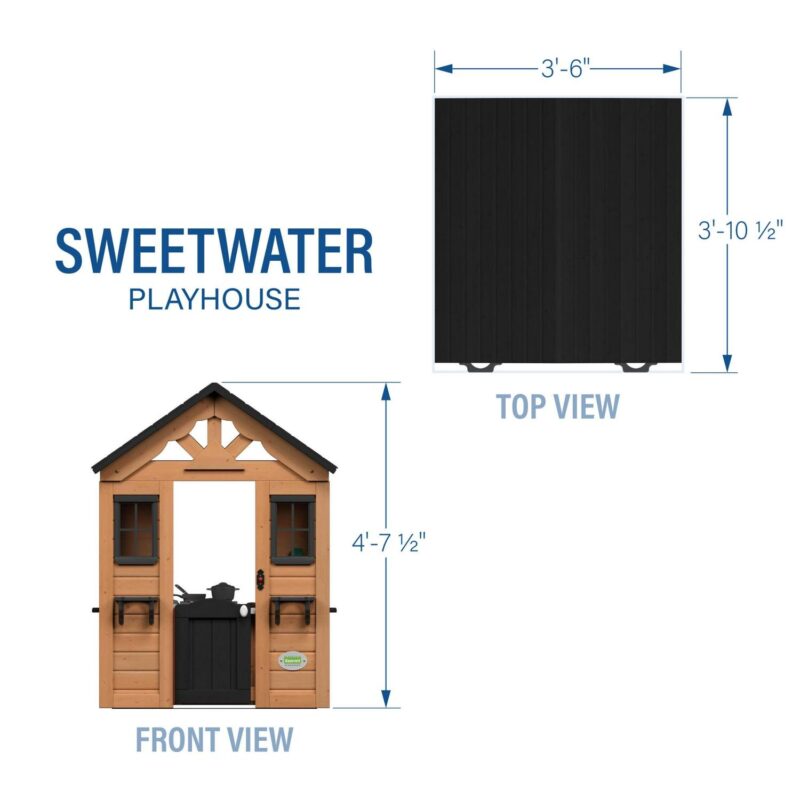 Backyard Discovery Sweetwater Playhouse - Image 3