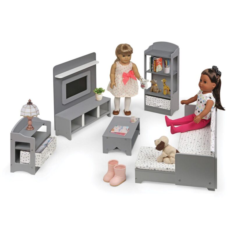 Badger Basket 10-Piece Media Room Furniture Play Set - Image 5